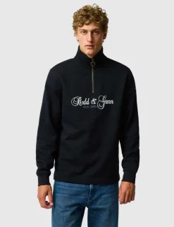 Jubilee Pure Cotton Half Zip Sweatshirt