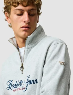Jubilee Pure Cotton Half Zip Sweatshirt
