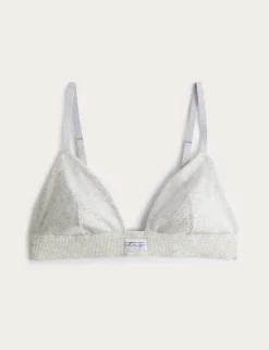Juni Cotton Rib Non Wired Bralette (A-E)