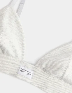 Juni Cotton Rib Non Wired Bralette (A-E)