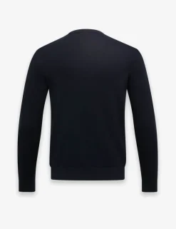 Kanovano Cotton Rich Crew Neck Jumper with Cashmere