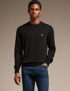 Kanovano Cotton Rich Crew Neck Jumper with Cashmere
