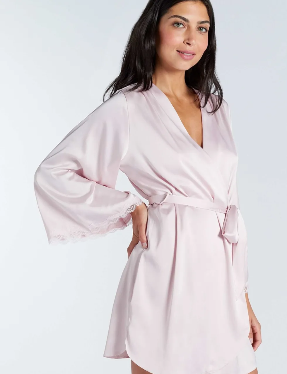Kaya Satin Robe
