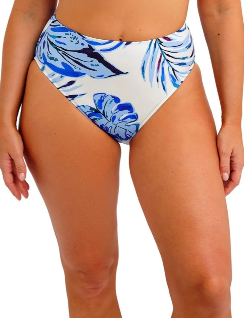 Kefalonia Printed High Waisted Bikini Bottoms