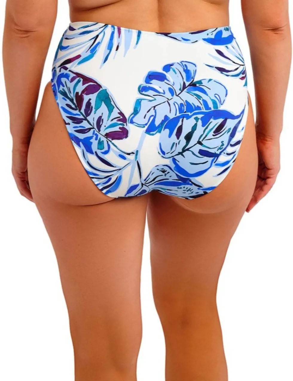Kefalonia Printed High Waisted Bikini Bottoms