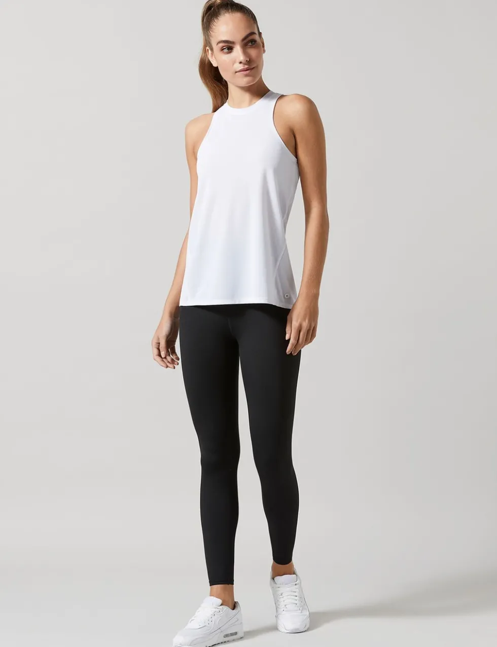 Kendell Crew Neck Tie Back Vest Top
