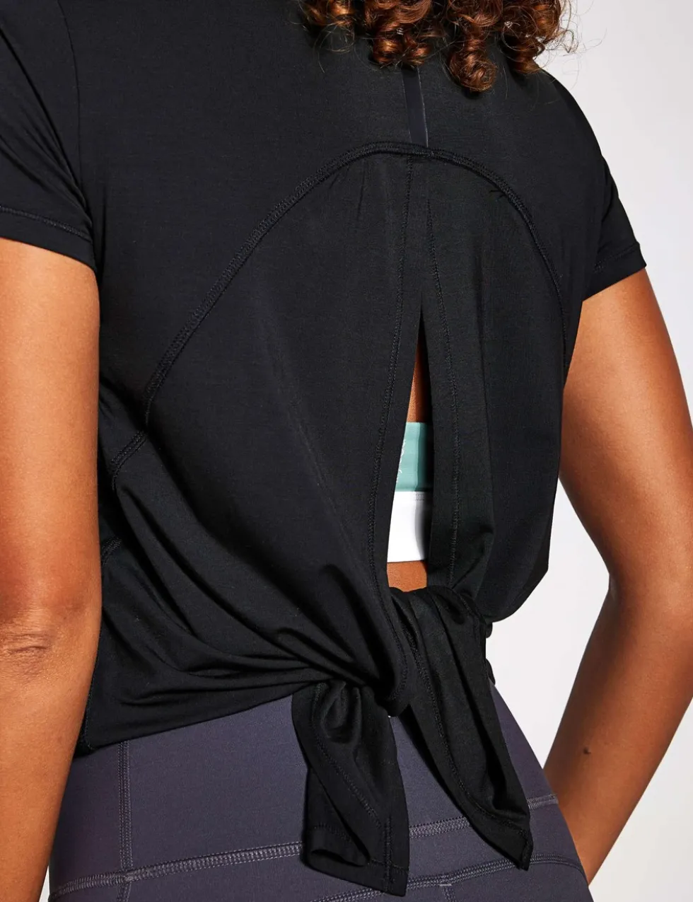 Kendell Modal Rich Crew Neck Fitted Top
