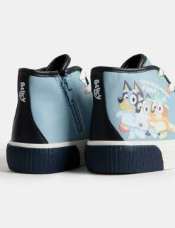 KIds' Bluey™ High Top Trainers (4 Small - 13 Small)