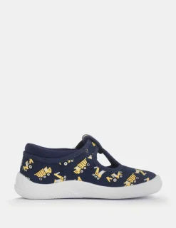 Kids' Canvas Digger T Bar Shoes (3 Small - 7 Small)