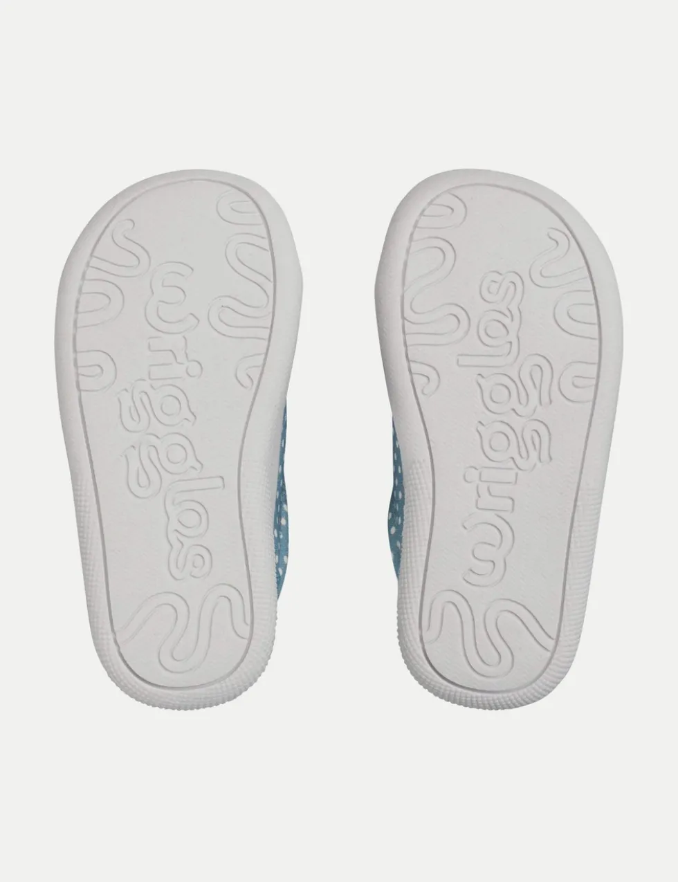 Kids' Canvas Polka Dot Riptape Trainers (3 Small - 7 Small)