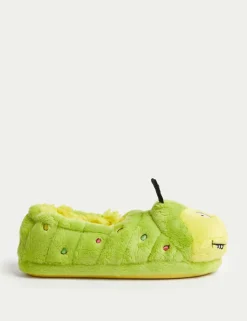 Kids' Colin The Caterpillar Slippers (4 Small - 6 Large)