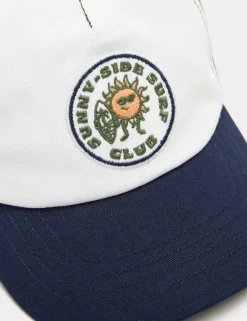 Kids' Colourblock Badge Cap (3-13 Yrs)