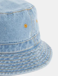 Kids Cotton Plain Bucket Hat (1-13 Yrs)