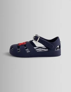 Kids' Crab Riptape Jelly Sandals (4 Small-11 Small)
