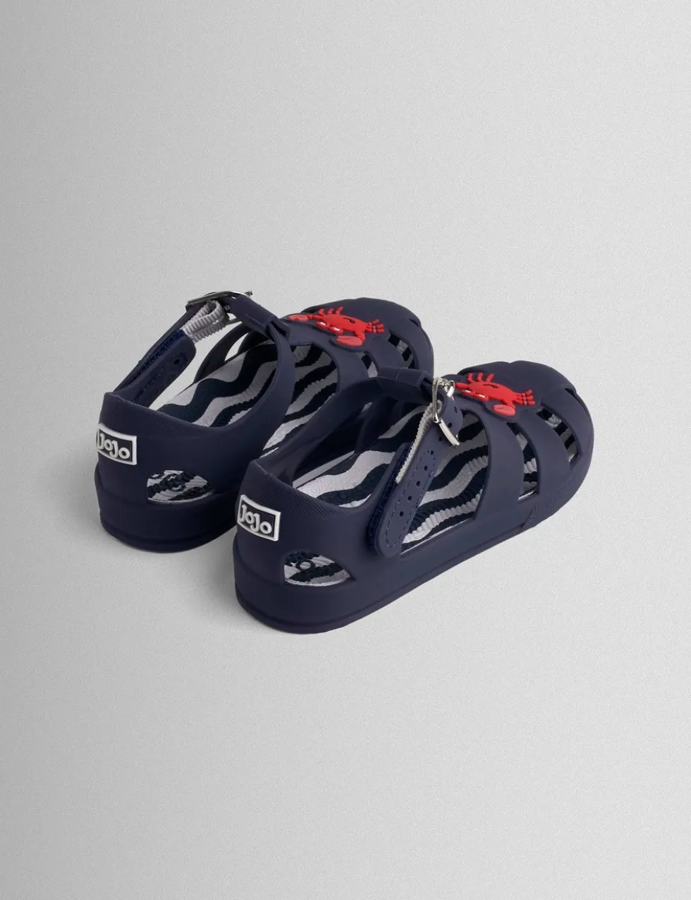Kids' Crab Riptape Jelly Sandals (4 Small-11 Small)