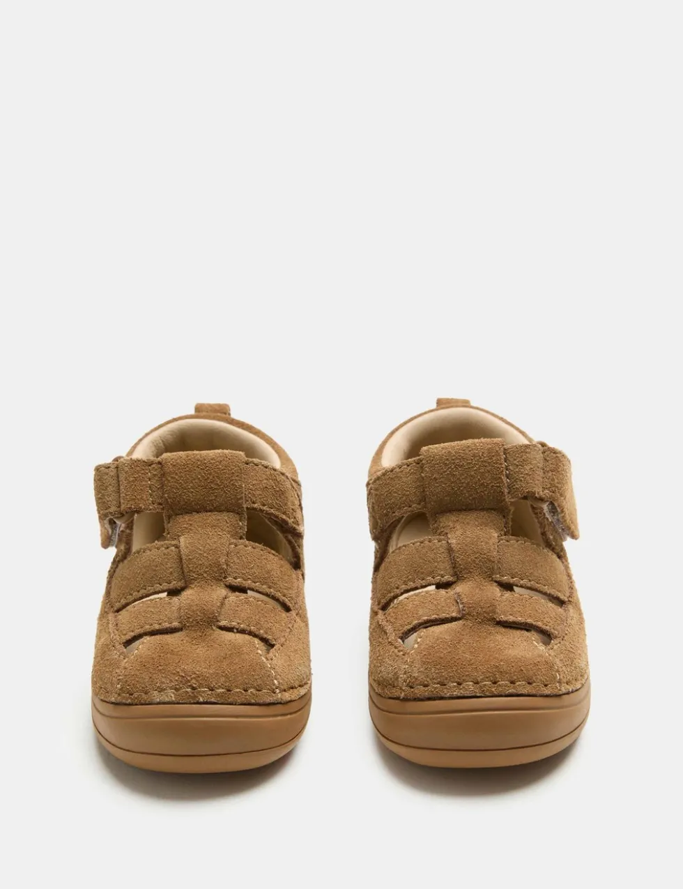 Kids' First Walker Suede Fisherman Sandals (2-5 Small)