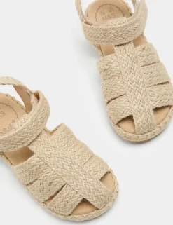 Kids' Fisherman Espadrille Sandals (4 Small-2 Large)