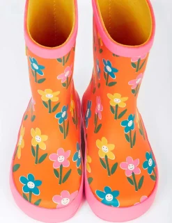 Kids' Floral Wellies (1 Small - 13 Small)