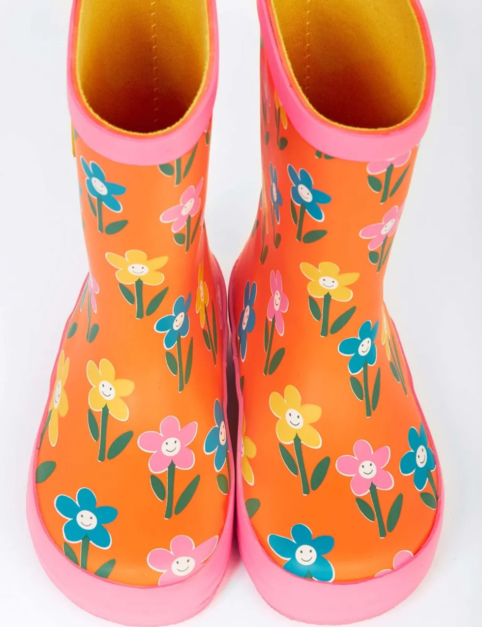 Kids' Floral Wellies (1 Small - 13 Small)