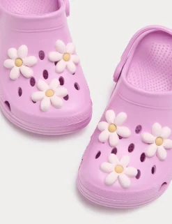 Kids' Flower Clogs (4 Small - 2 Large)