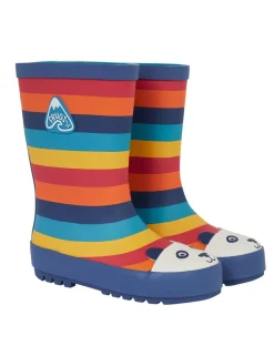 Kids' Frog Wellies (1 Small - 13 Small)