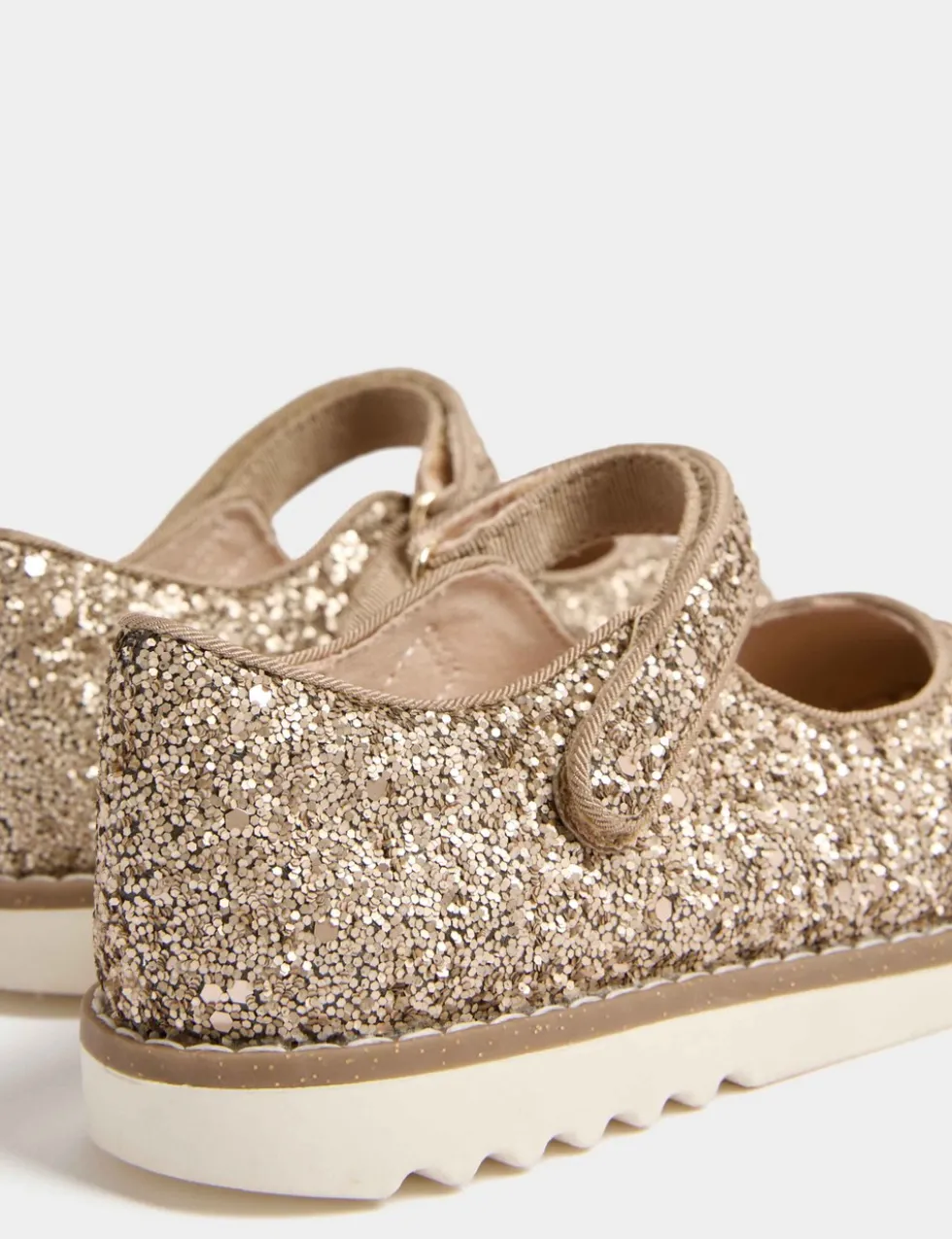 Kids' Glitter Mary Jane Shoes (4 Small - 2 Large)