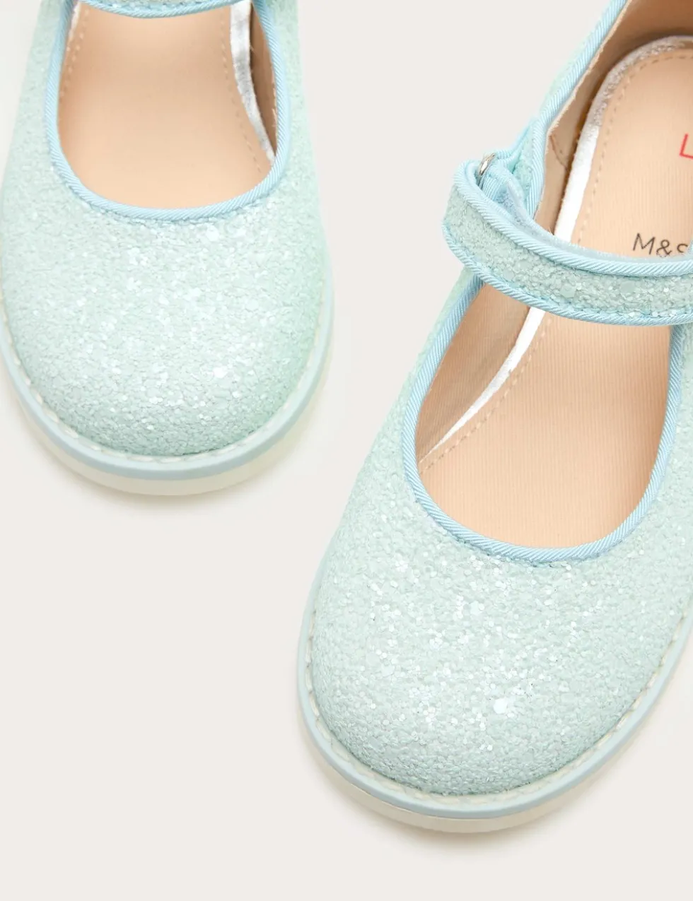 Kids' Glitter Mary Jane Shoes (4 Small - 2 Large)