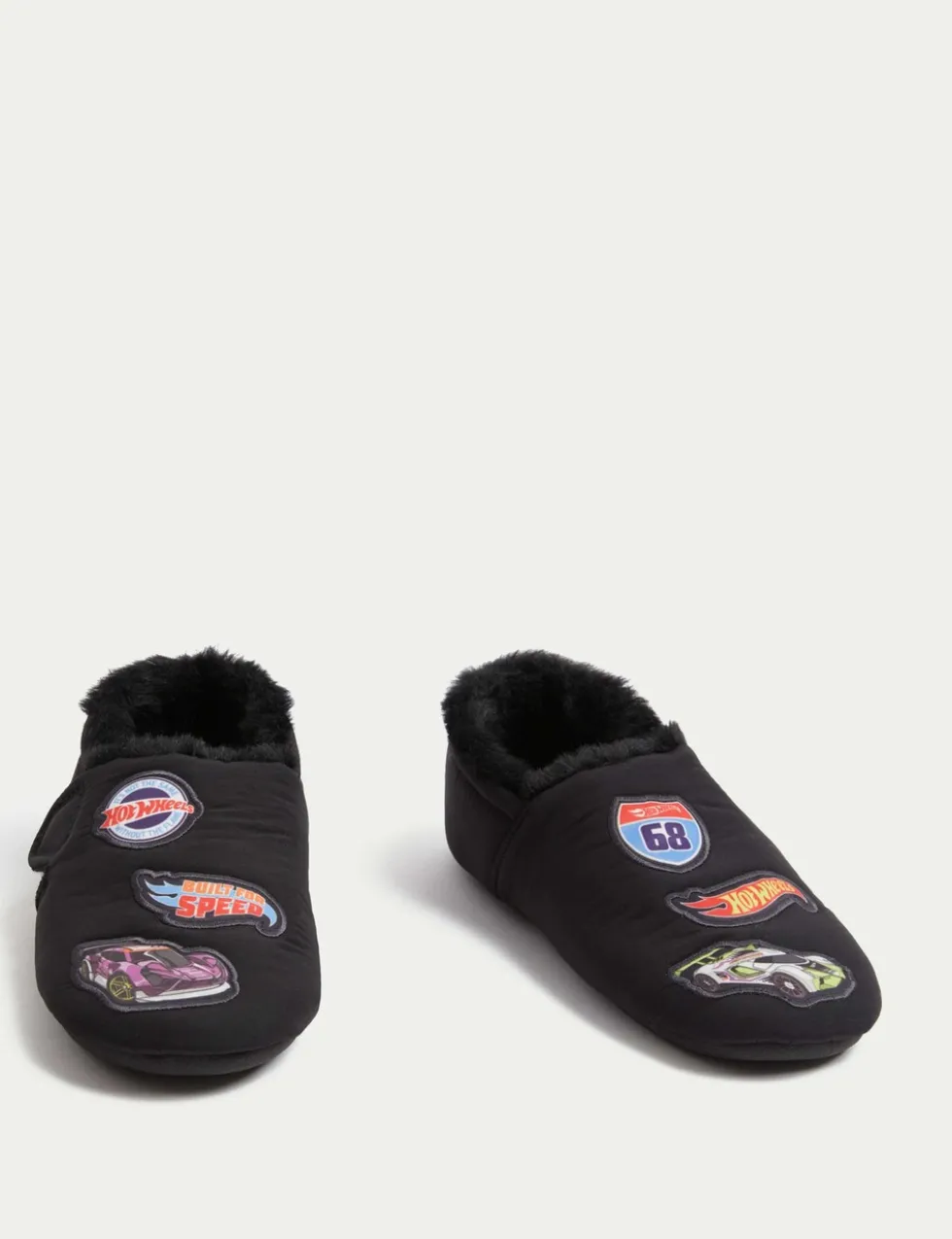 Kids' Hot Wheels™ Riptape Slippers (4 Small - 13 Small)