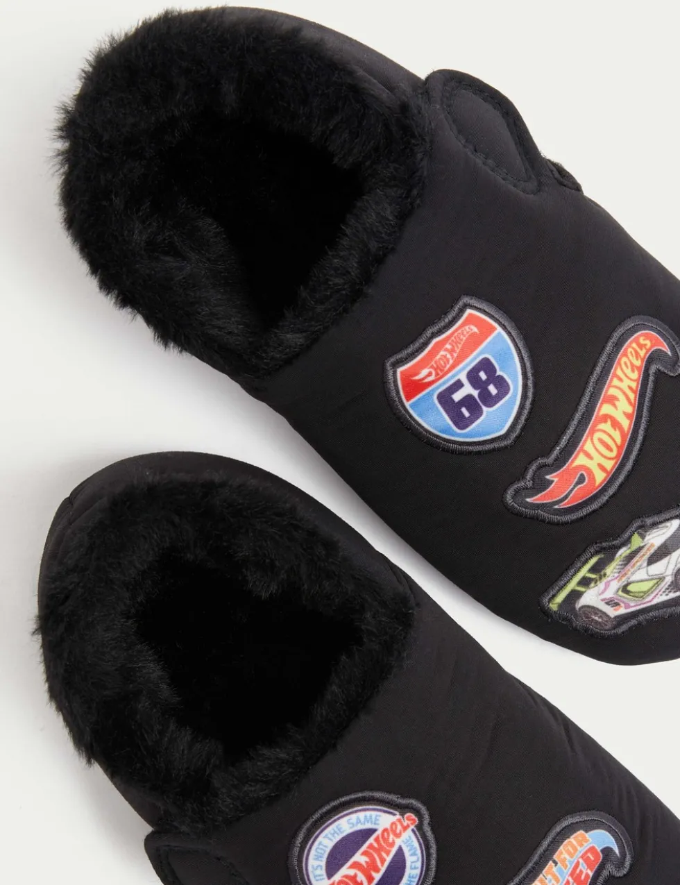 Kids' Hot Wheels™ Riptape Slippers (4 Small - 13 Small)