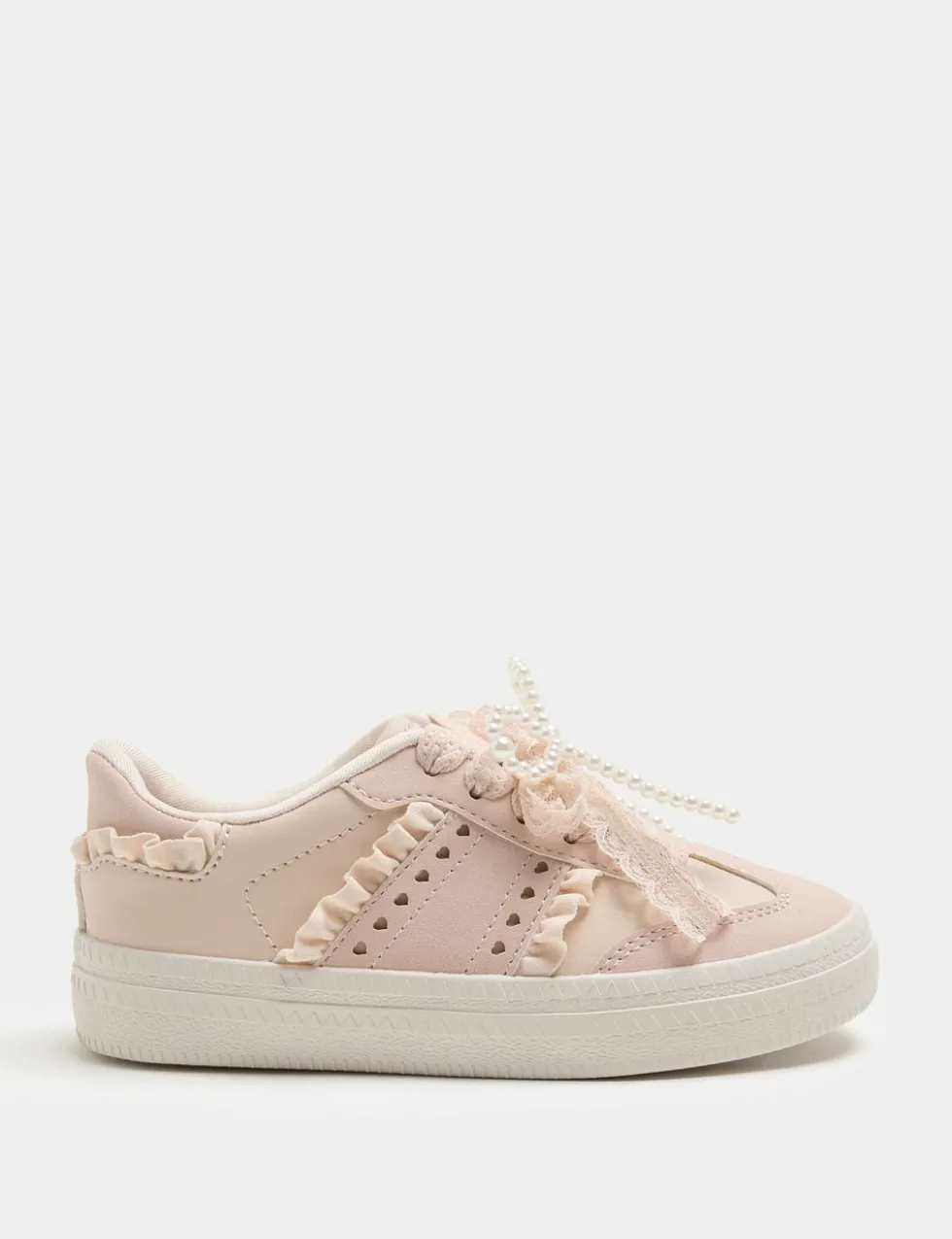 Kids' Lace Detail Trainers (9 Small - 7 Large)