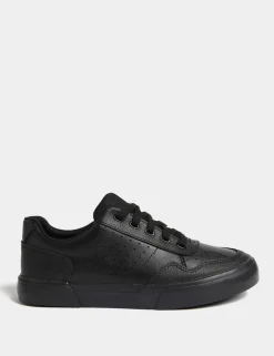 Kids' Lace up Leather School Shoes (2½ Large - 9 Large)
