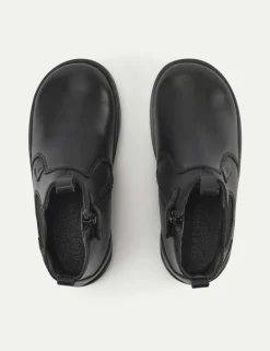 Kids' Leather Ankle Boots (6 Small - 12½ Small)