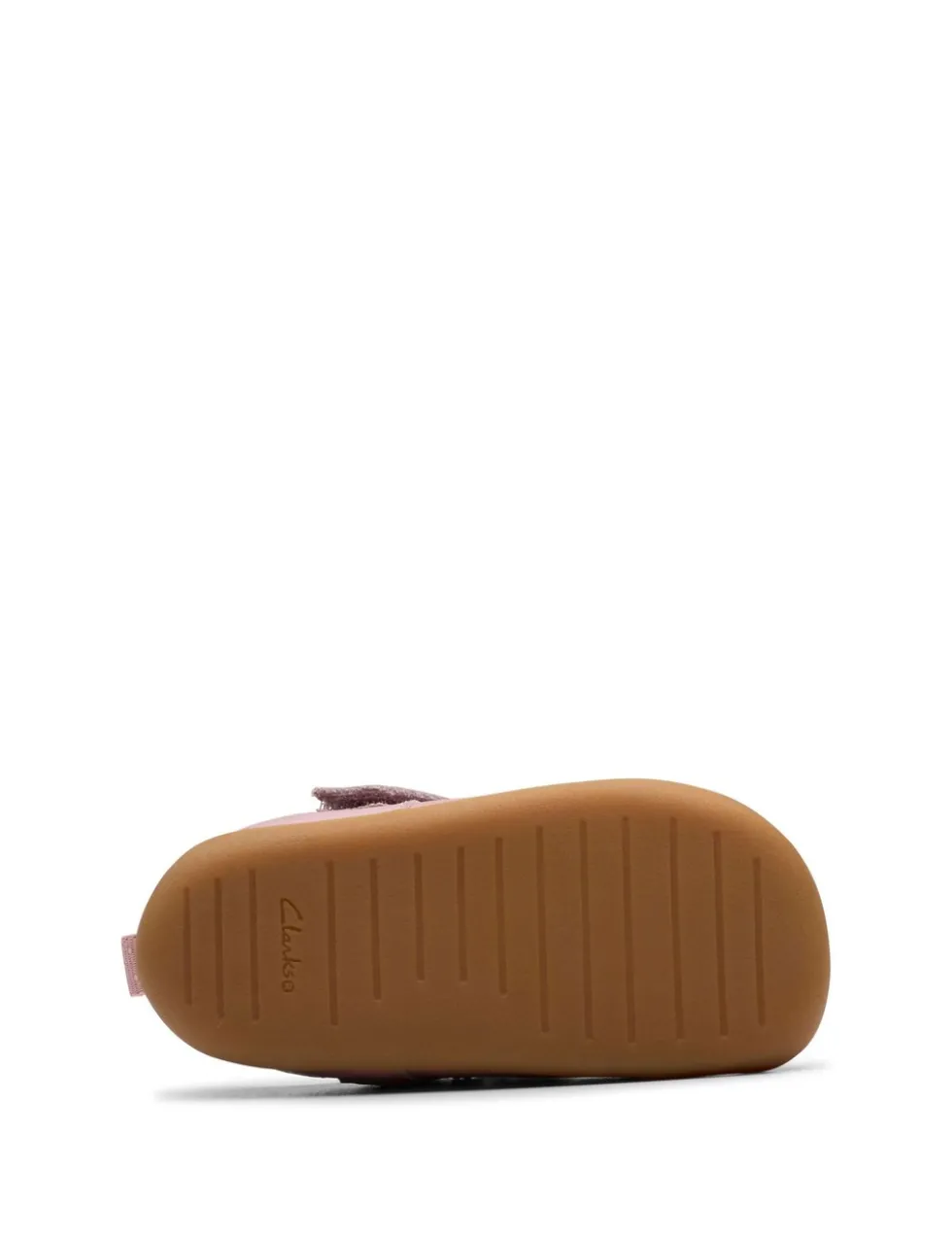Kids' Leather Bow Riptape Shoes (3 Small - 5 Small)