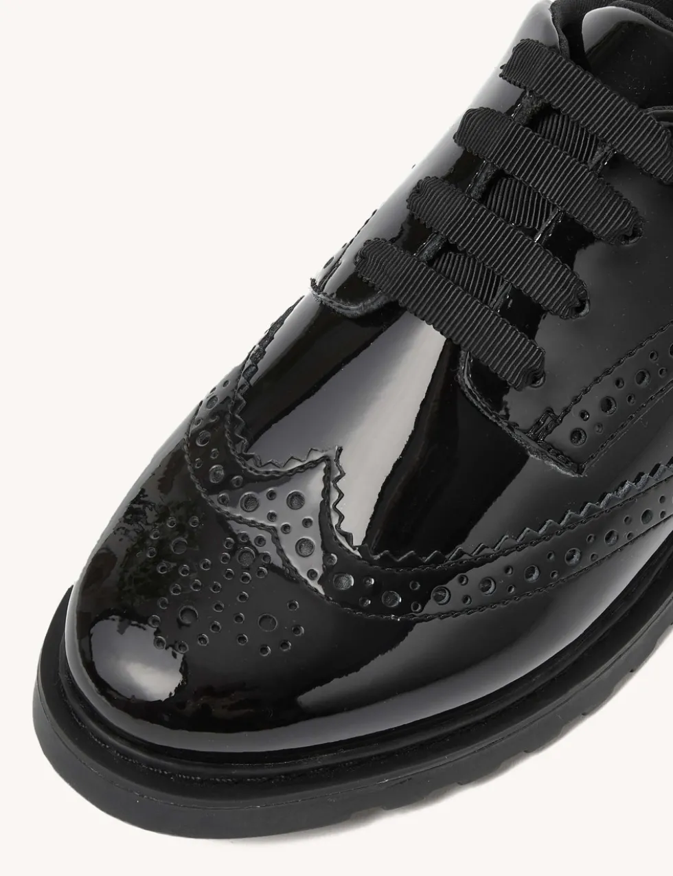 Kids' Leather Brogue School Shoes (13 Small - 7 Large)