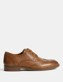Kids' Leather Brogues (3 Large - 7 Large)