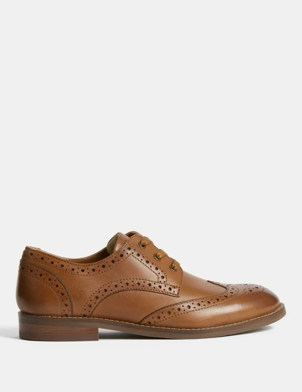 Kids' Leather Brogues (3 Large - 7 Large)