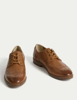 Kids' Leather Brogues (3 Large - 7 Large)