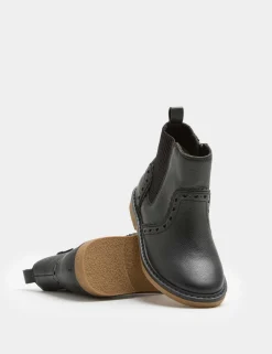 Kids' Leather Chelsea Boots (4 Small - 2 Large)
