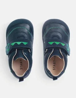 Kids' Leather Dinosaur Trainers (3.5 Small - 6.5 Small)