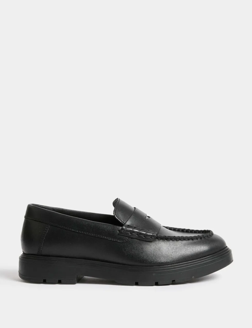 Kids' Leather Freshfeet™ Loafer School Shoes