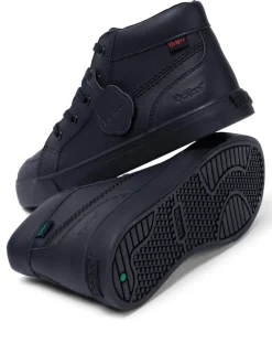 Kids' Leather High Top School Shoes