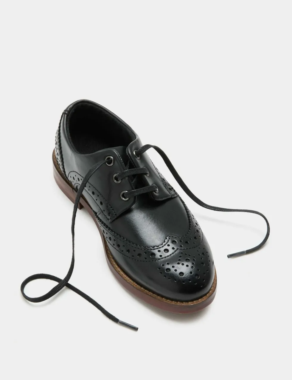 Kids' Leather Lace Up Brogues (8 Small - 7 Large)