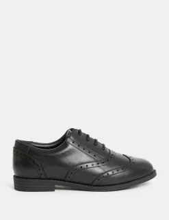 Kids’ Leather Lace-up Brogues School Shoes (13 Small - 7 Large)