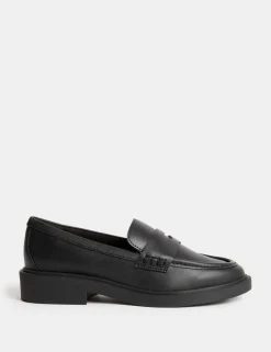 Kids' Leather Loafer School Shoes (13 Small - 7 Large)