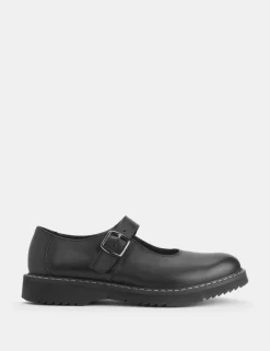 Kids' Leather Mary Jane Schoolwear Shoes (12.5 Small - 9 Large)