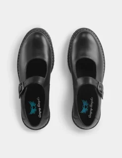 Kids' Leather Mary Jane Schoolwear Shoes (12.5 Small - 9 Large)