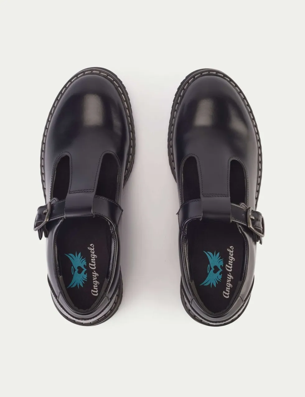 Kids' Leather Mary Jane School Shoes (1 Large - 7 Large)