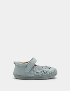Kids' Leather Mary Jane Shoes (2-5 Small)