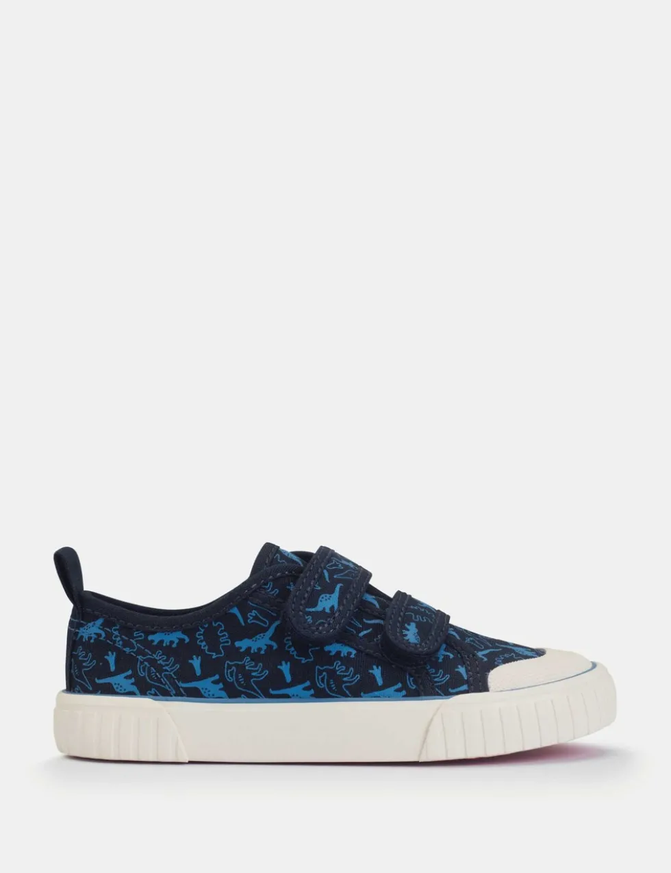 Kids' Leather Riptape Dinosaur Trainers (6 Small-3 Large)