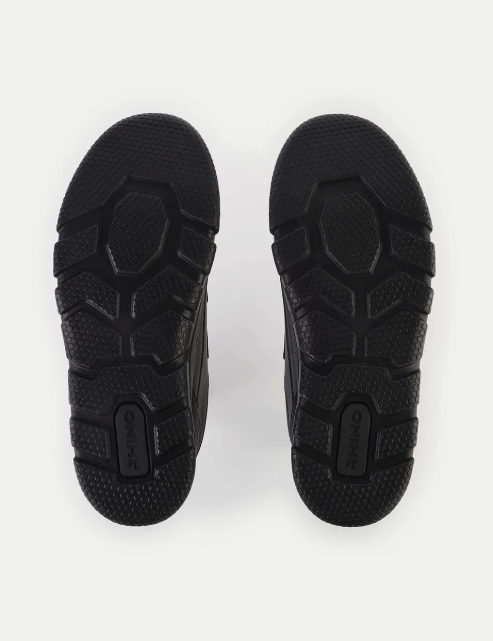Kids' Leather Riptape Schoolwear Shoes (1 Large - 9 Large)
